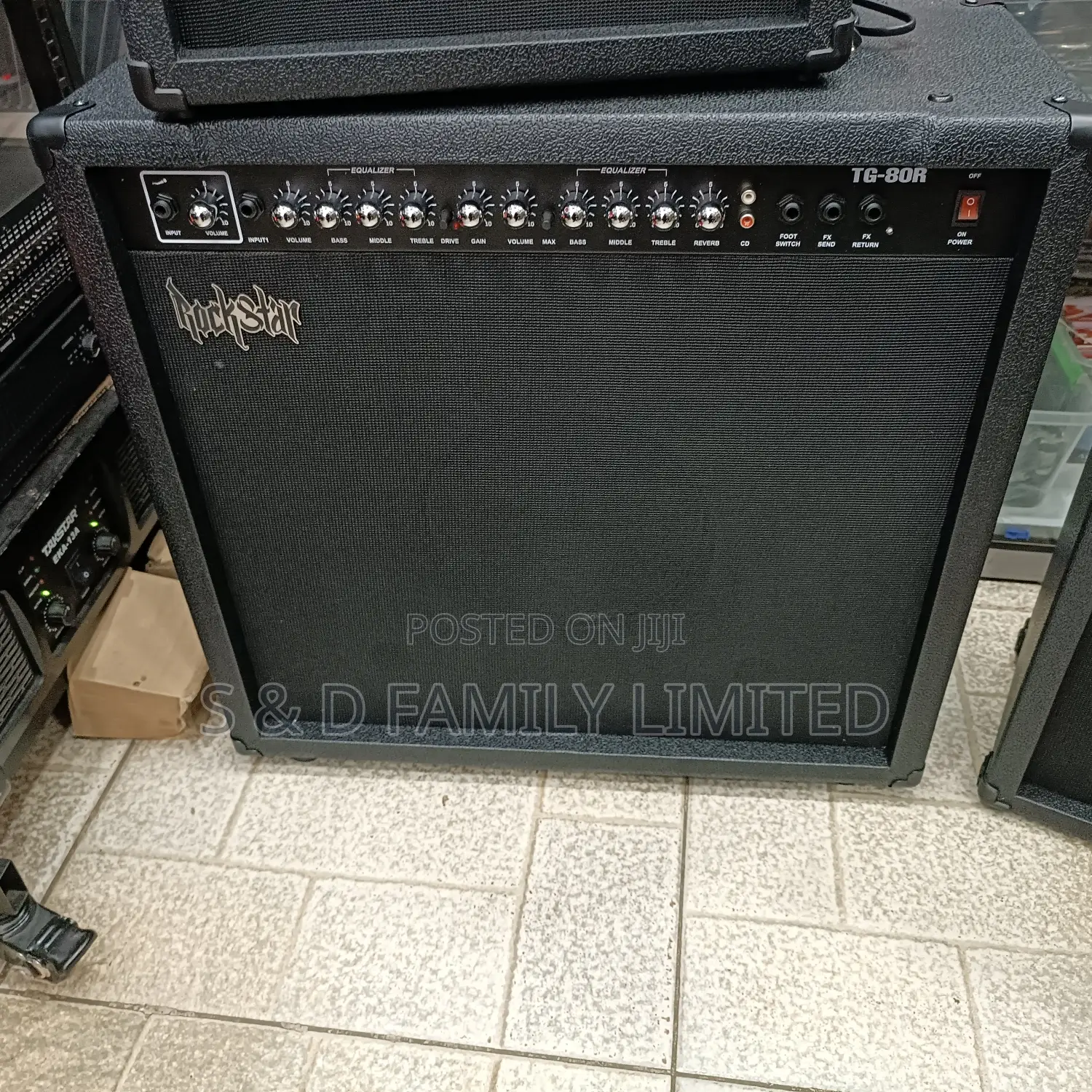 Rockstar Tg-80 Solo/Bass Combo