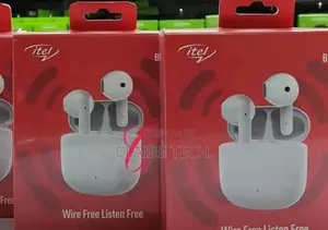 White Itel Buds Air Earbuds