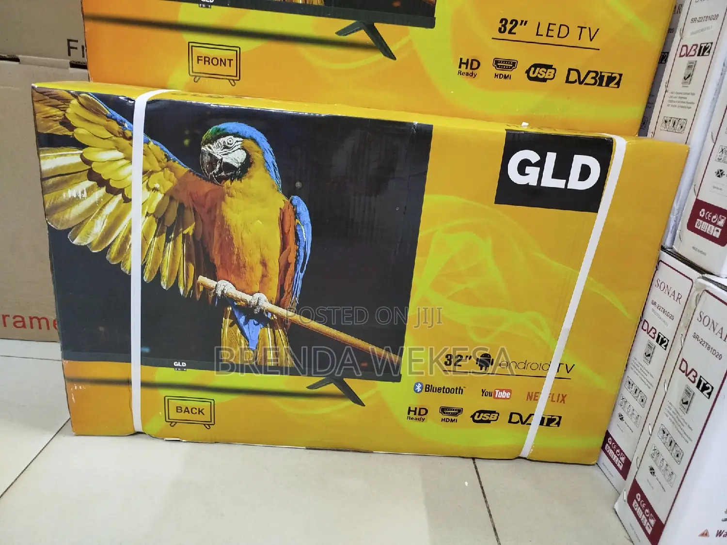 GLD 32 Inch Digital Tv Led Frameless Inbuilt Decoder