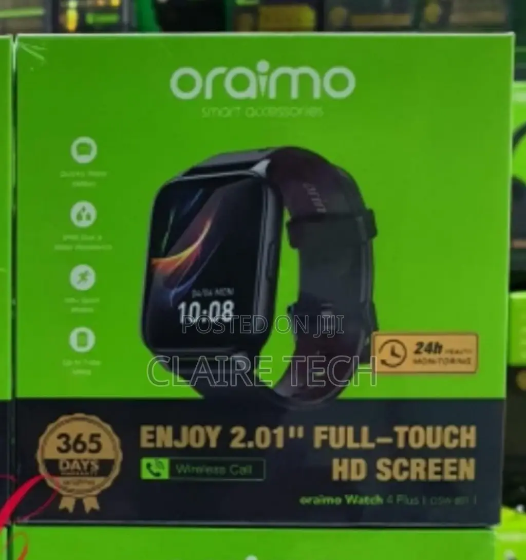 Oraimo Smart Watch 4 Plus Osw-801 Smart Watch