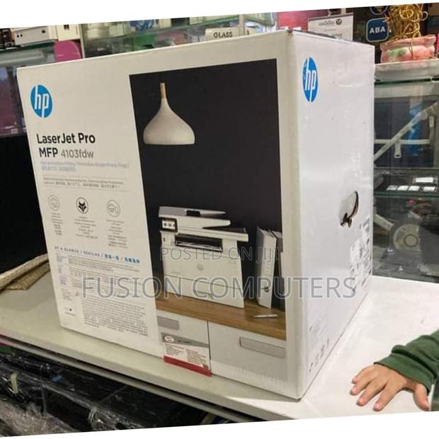 Hp Laserjet Pro MFP 4103fdw Printer - thumbnail 3