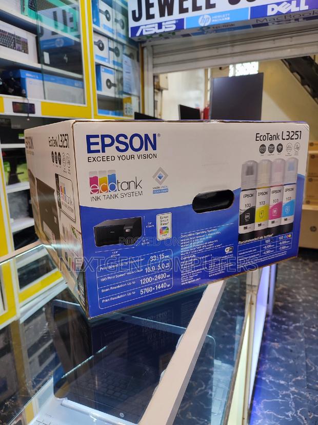 Epson Eco Tank L3251 Wireless Multifunction Printer (Wifi) - thumbnail 2