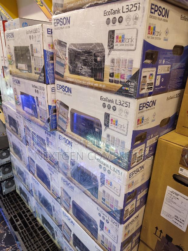 Epson Eco Tank L3251 Wireless Multifunction Printer (Wifi) - thumbnail 4