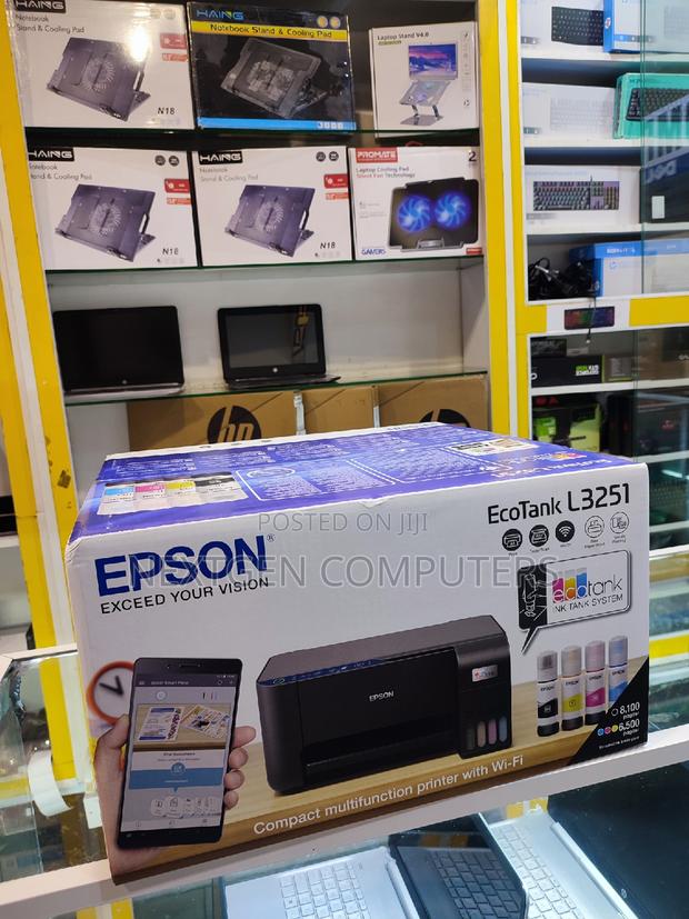 Epson Eco Tank L3251 Wireless Multifunction Printer (Wifi) - thumbnail 3