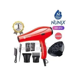 Nunix HD-01C 2200W Blow Dry Hair Dryer