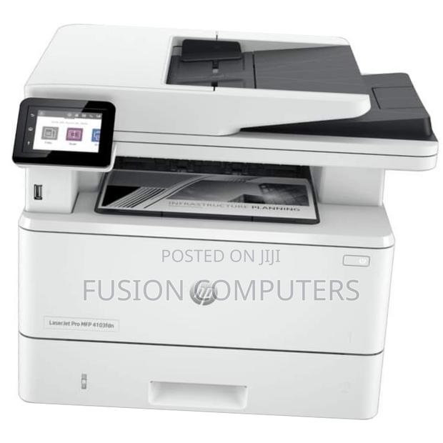 Hp Laserjet Pro MFP 4103fdn Printer - thumbnail 3