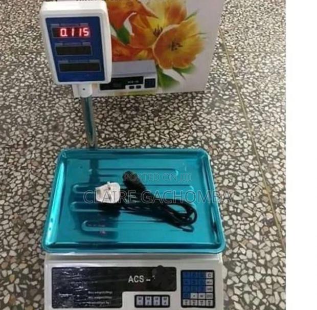 New 40 KGS Arm Digital Computing Weighing Scale - main view