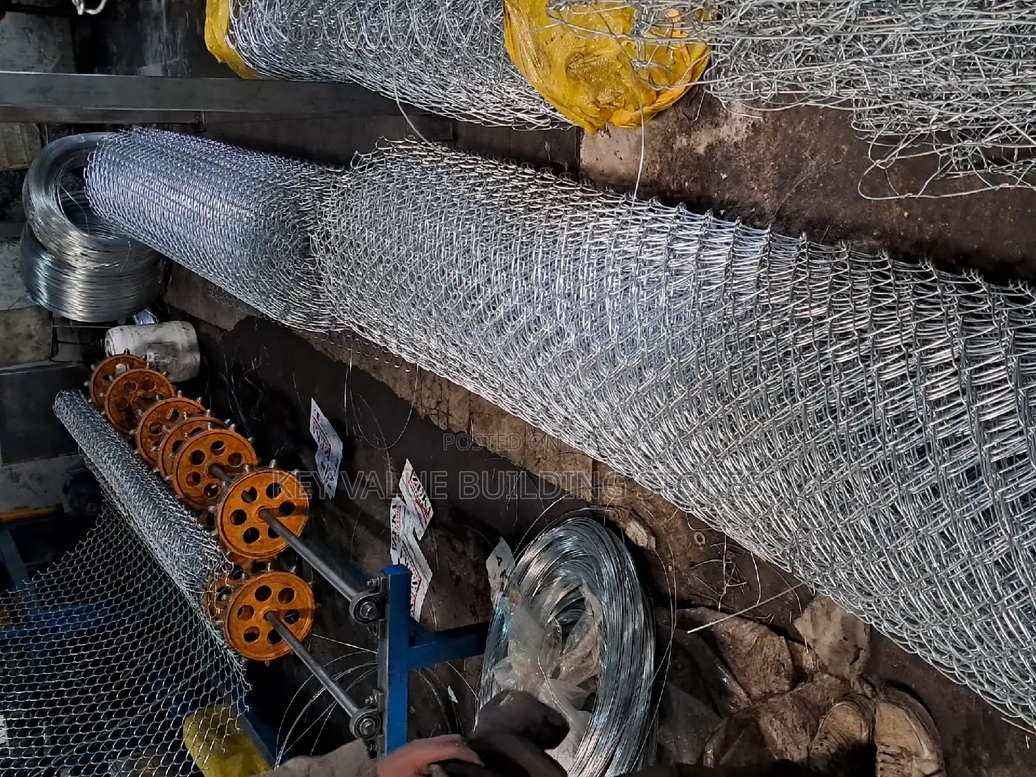 10g (3.2mm) Chainlink Mesh 80×80 7fts