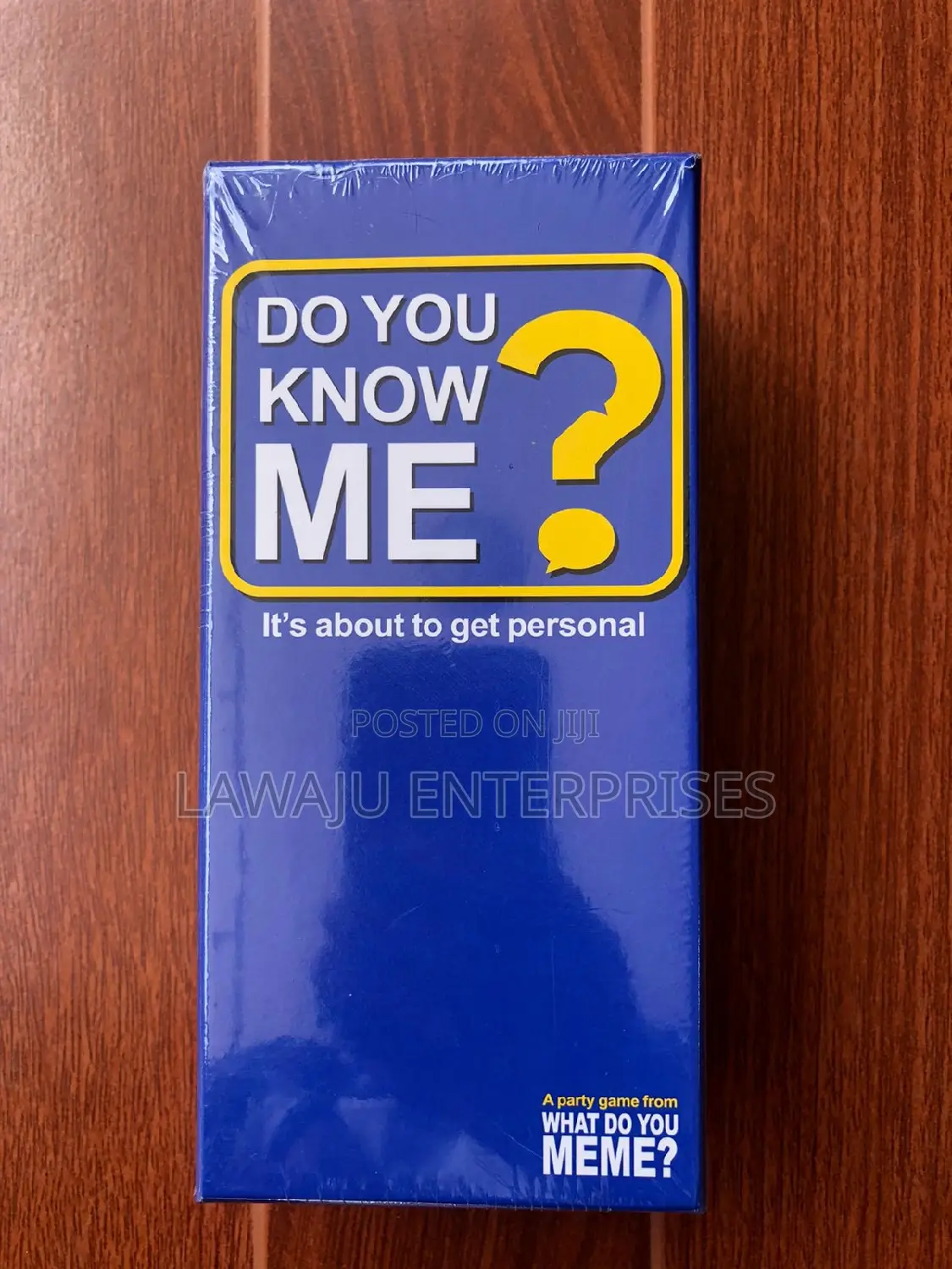 Do You Know Me Card Game