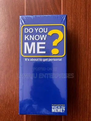 Do You Know Me Card Game