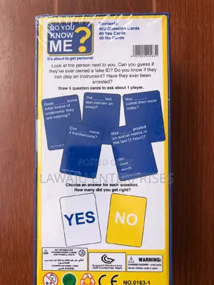 It's About to Get Personal Card Game