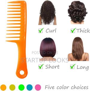 4 PCS Hair Detangling Comb Wide Tooth Comb - thumbnail 2