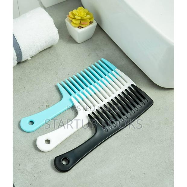4 PCS Hair Detangling Comb Wide Tooth Comb - thumbnail 4