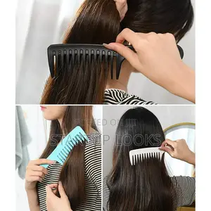 4 PCS Hair Detangling Comb Wide Tooth Comb