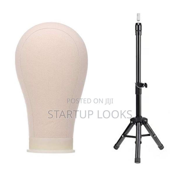 Wig Making Heavy Duty Tripod + Canvas Head+ Tpins - thumbnail 3