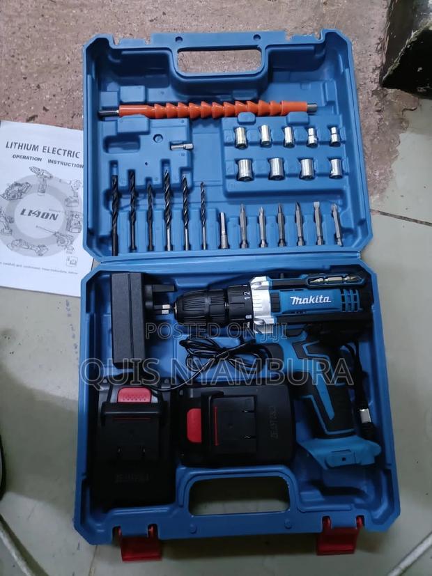 Makita Cordless Drill/ Electric Makita Drill Set - thumbnail 3