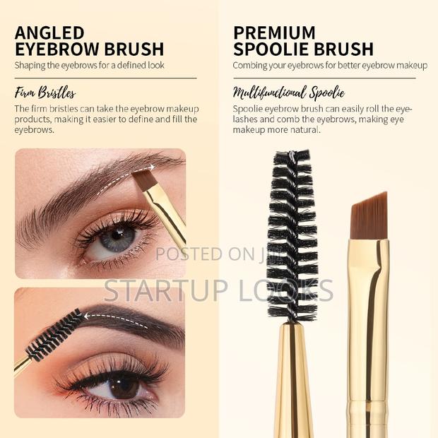 Eyebrow Brush Angeled Brow Brush + Eyebrow Pencil - main view
