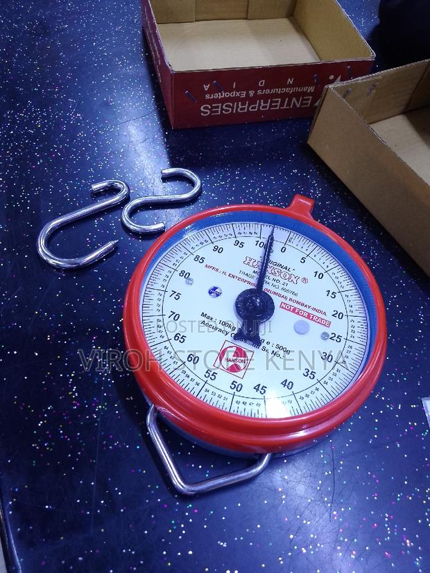 Original Hanson Weighing Scale Made in BOMBAY INDIA - main view