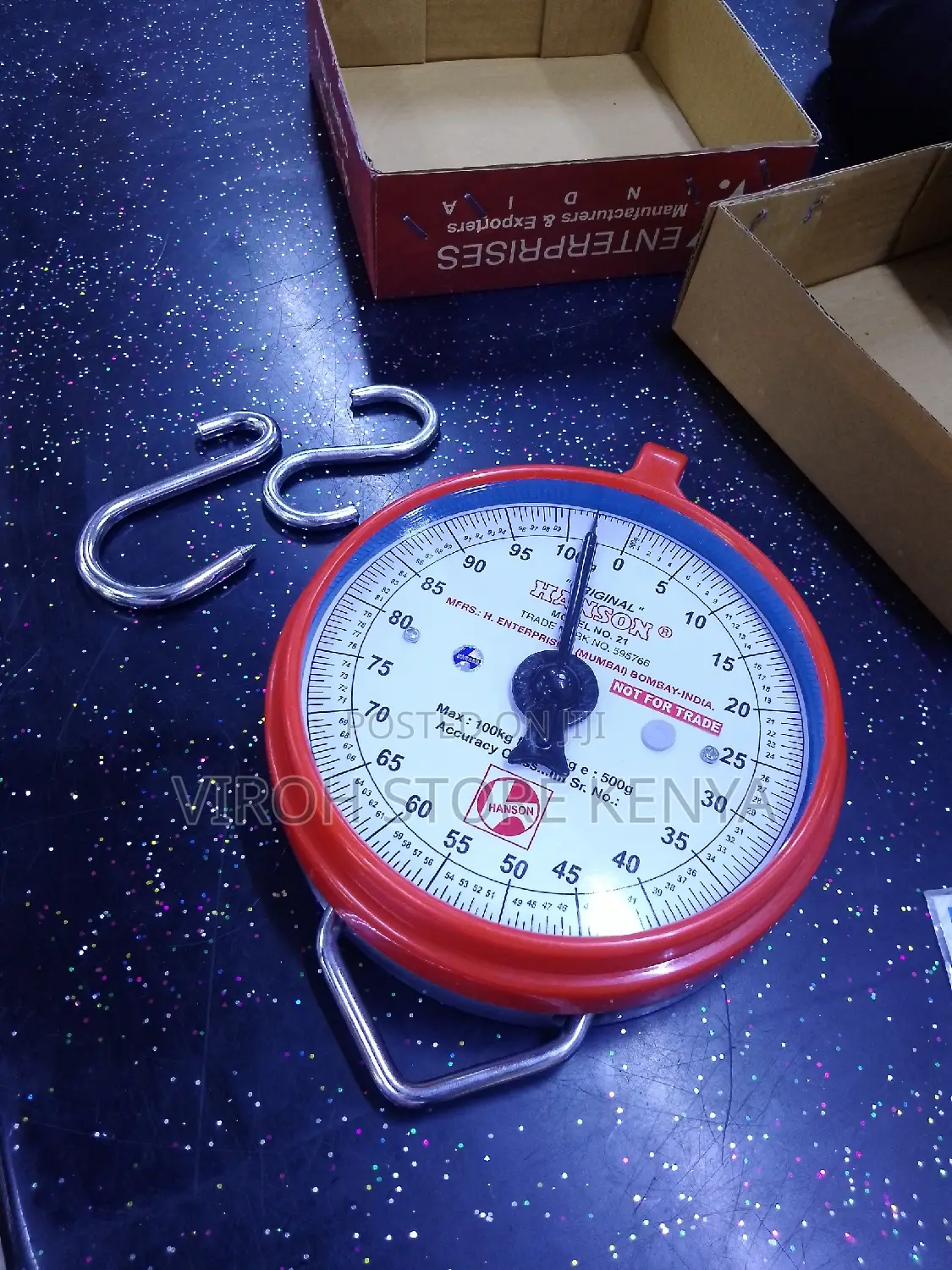 Original Hanson Weighing Scale Made in BOMBAY INDIA