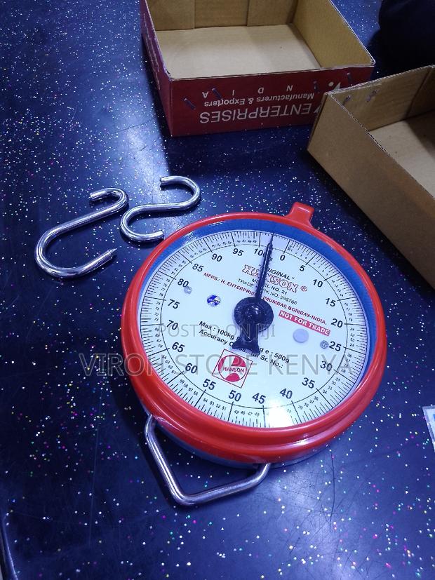 Original Hanson Weighing Scale Made in BOMBAY INDIA - thumbnail 2