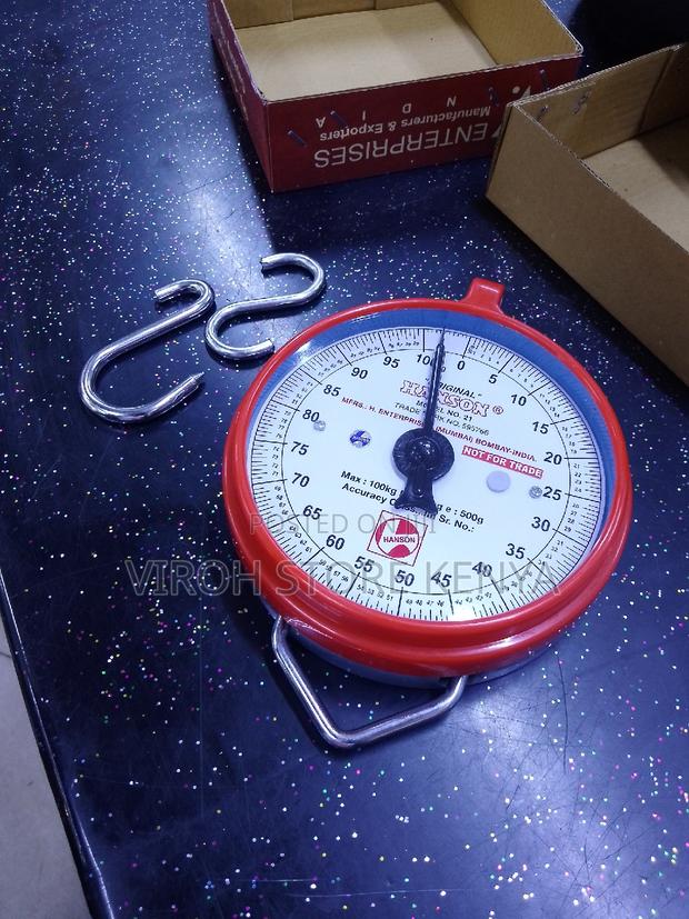 Original Hanson Weighing Scale Made in BOMBAY INDIA - thumbnail 3