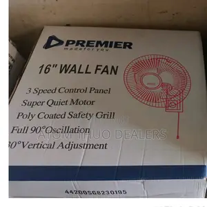 Premier Warranted 16 Inches Wall Fan