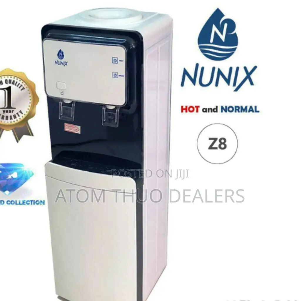 White Z8 Hot and Normal Nunix Water Dispenser