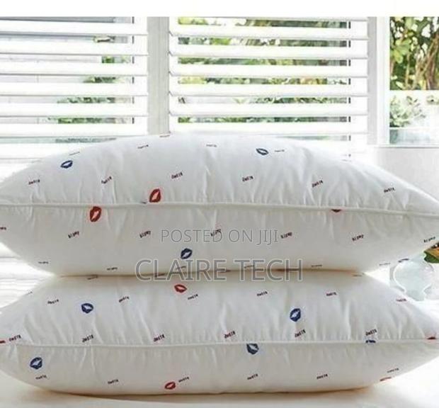 White Pair of Fibre Pillow 
