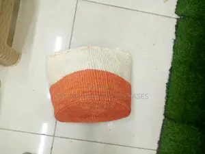 Orange White Basket