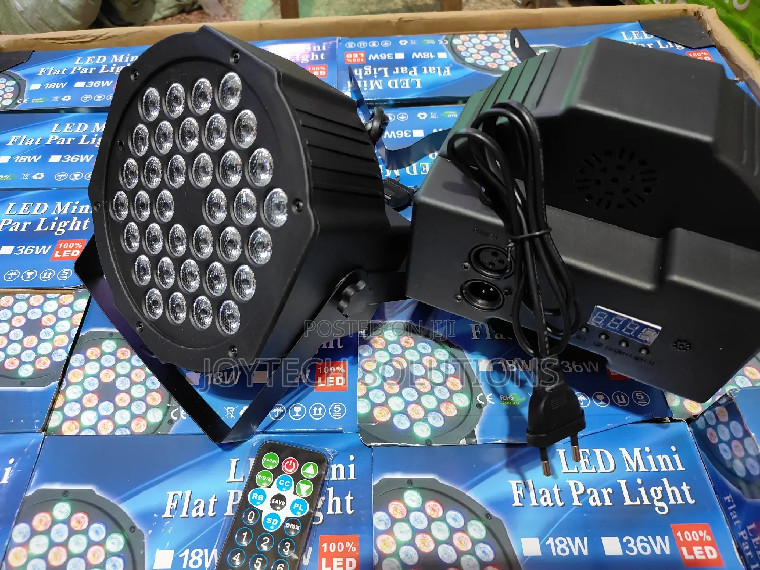 Led Par Lights Remote Control Dj Disco Bar Party Stage Righ