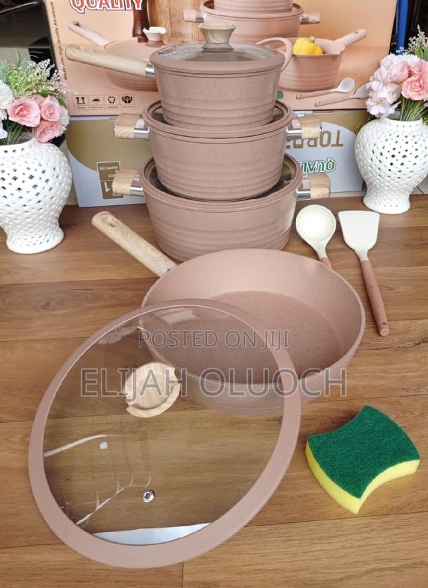 11pcs Nonstick Cookware Set* - main view