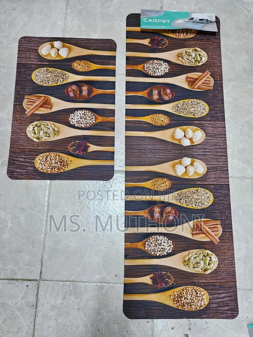 3D 2in1 Kitchen Mats