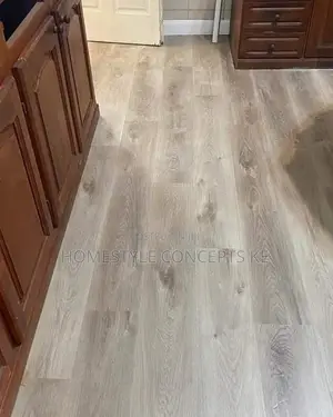 Office and Home Laminate Floor Boards Installation
