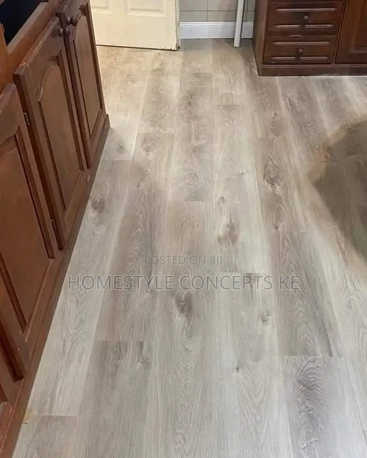 Office and Home Laminate Floor Boards Installation