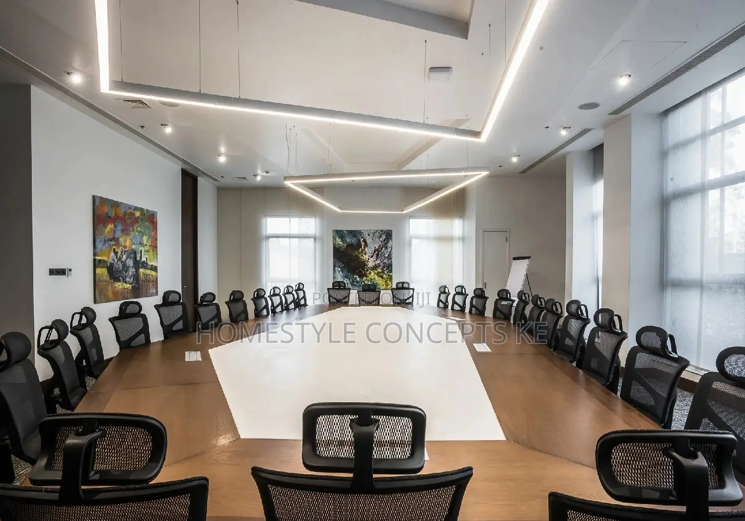 Office Interiors and Fittings Reception Boardroom
