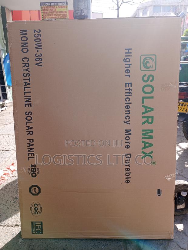 Solarmax 250watts/36v Solar Panels