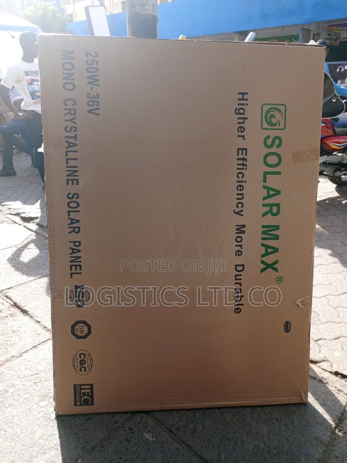 Solarmax 250watts/36v Solar Panels