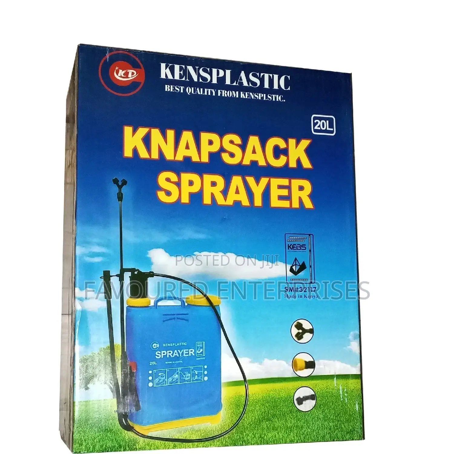 Kensplastic Knapsack Sprayer 20lt