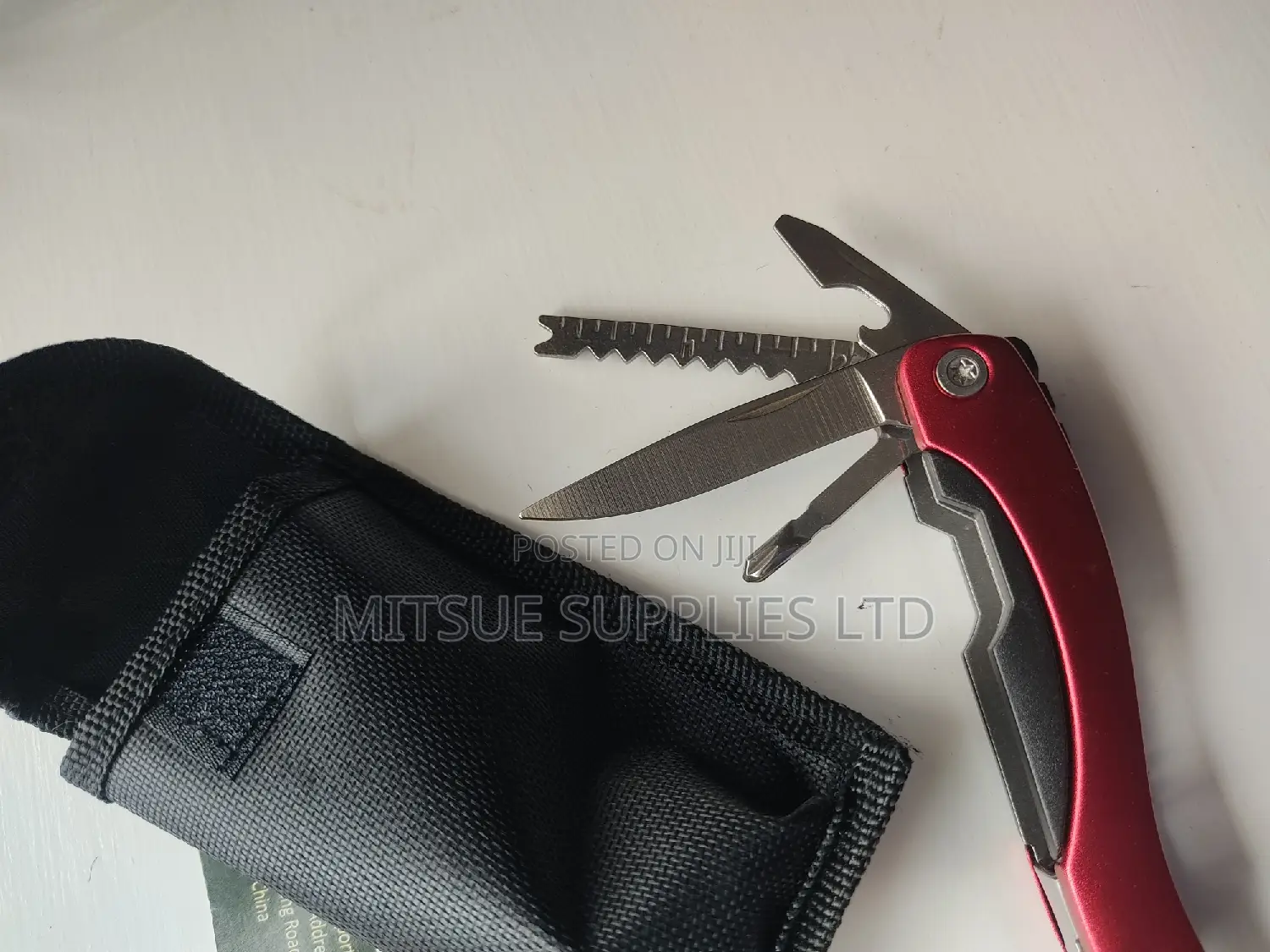 Hardened Steel Travel Size Tool Set With Multiple Functions