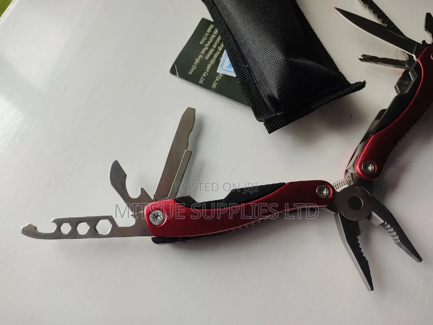 Hardened Steel Travel Size Tool Set With Multiple Functions
