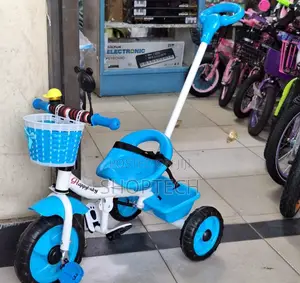 1.Tricycle With Push Handle