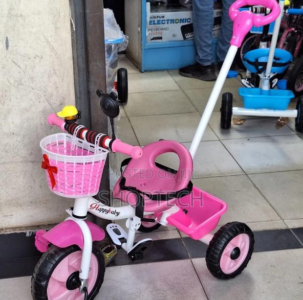 Push Handle Kids Tricycle - main view