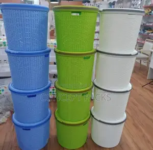 Round Laundry Basket Size: Diameter 40cm, Length 35cm