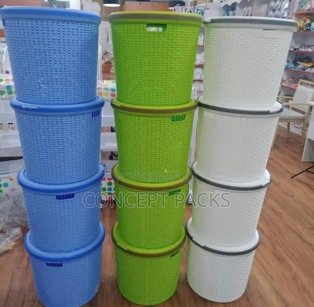 Round Laundry Basket Size: Diameter 40cm, Length 35cm