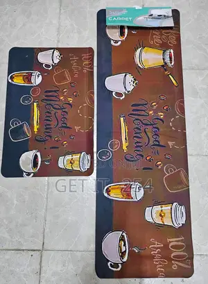 3D 2in1 Kitchen Mats Per Set Consisting 2pcs Big Size 40x120