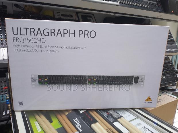 Behringer FBQ 1502HD 15 Band 2 Channel Equalizer - thumbnail 2