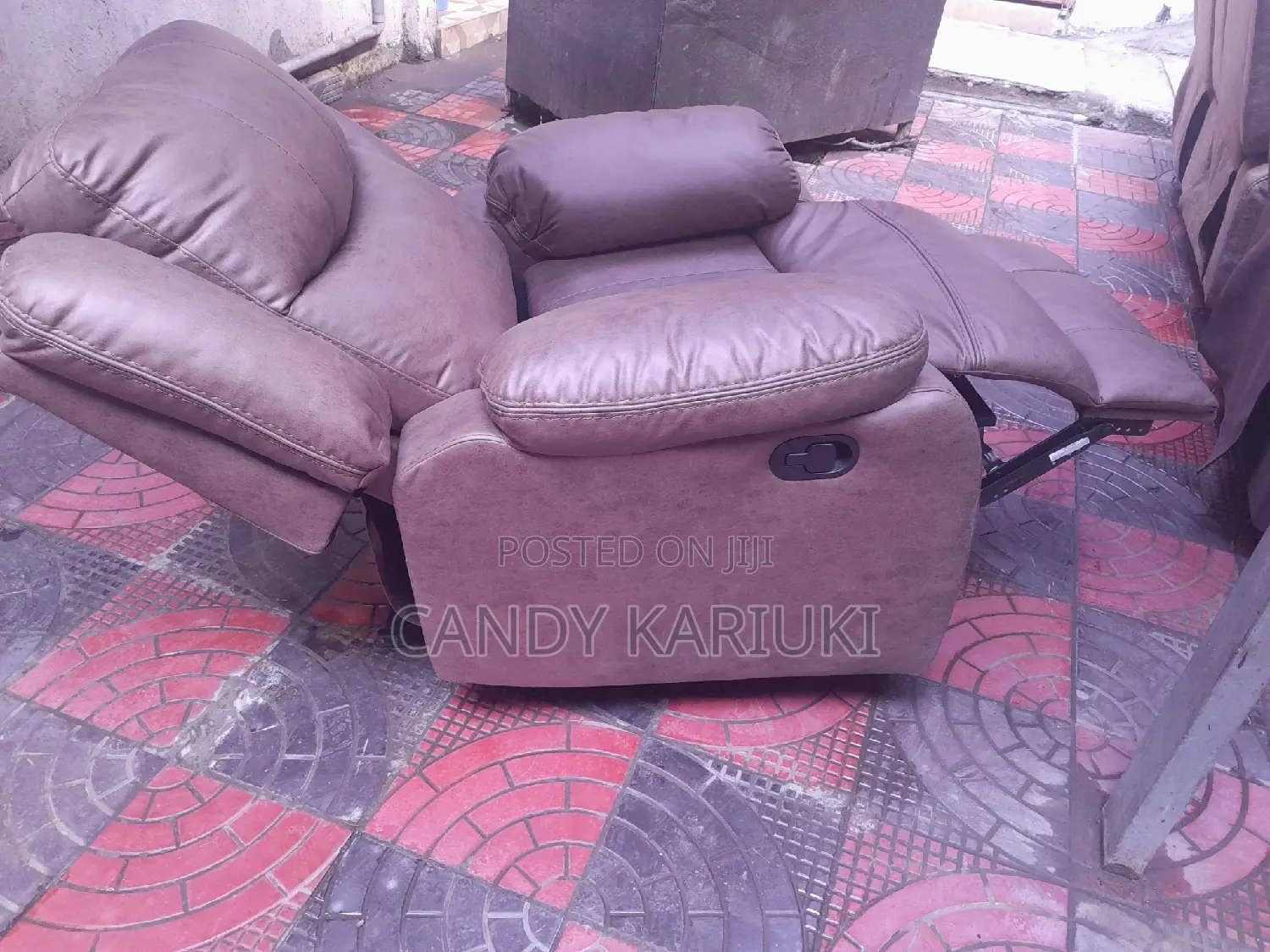 Single Seater Recliner Sofa Set