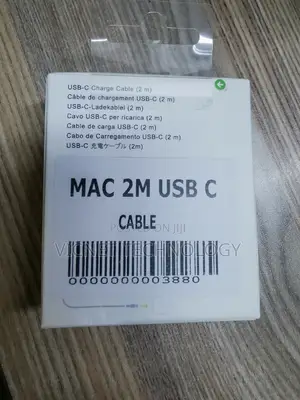 2 Metres Original Macbook Type C Cable