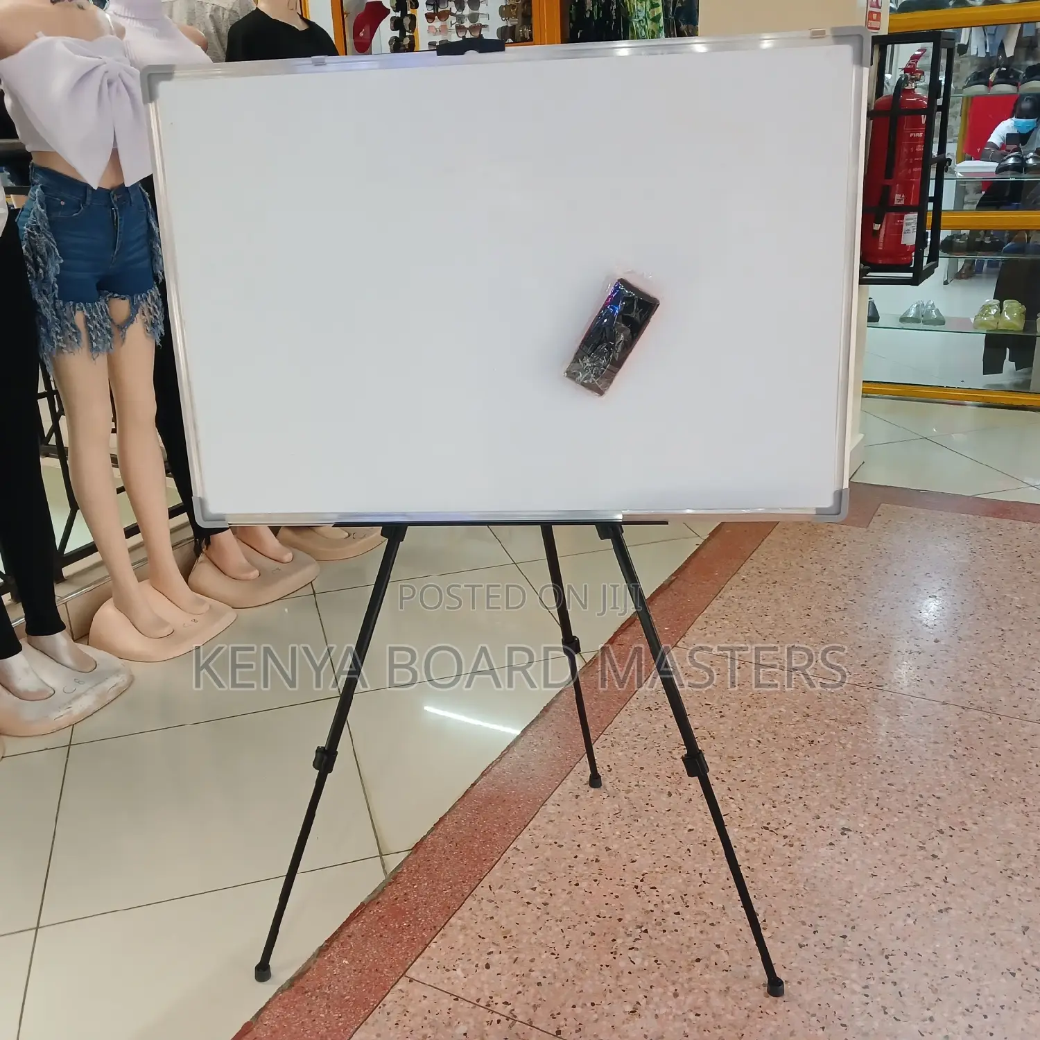 White Board "White Board "White Board 90x60cm on Stand