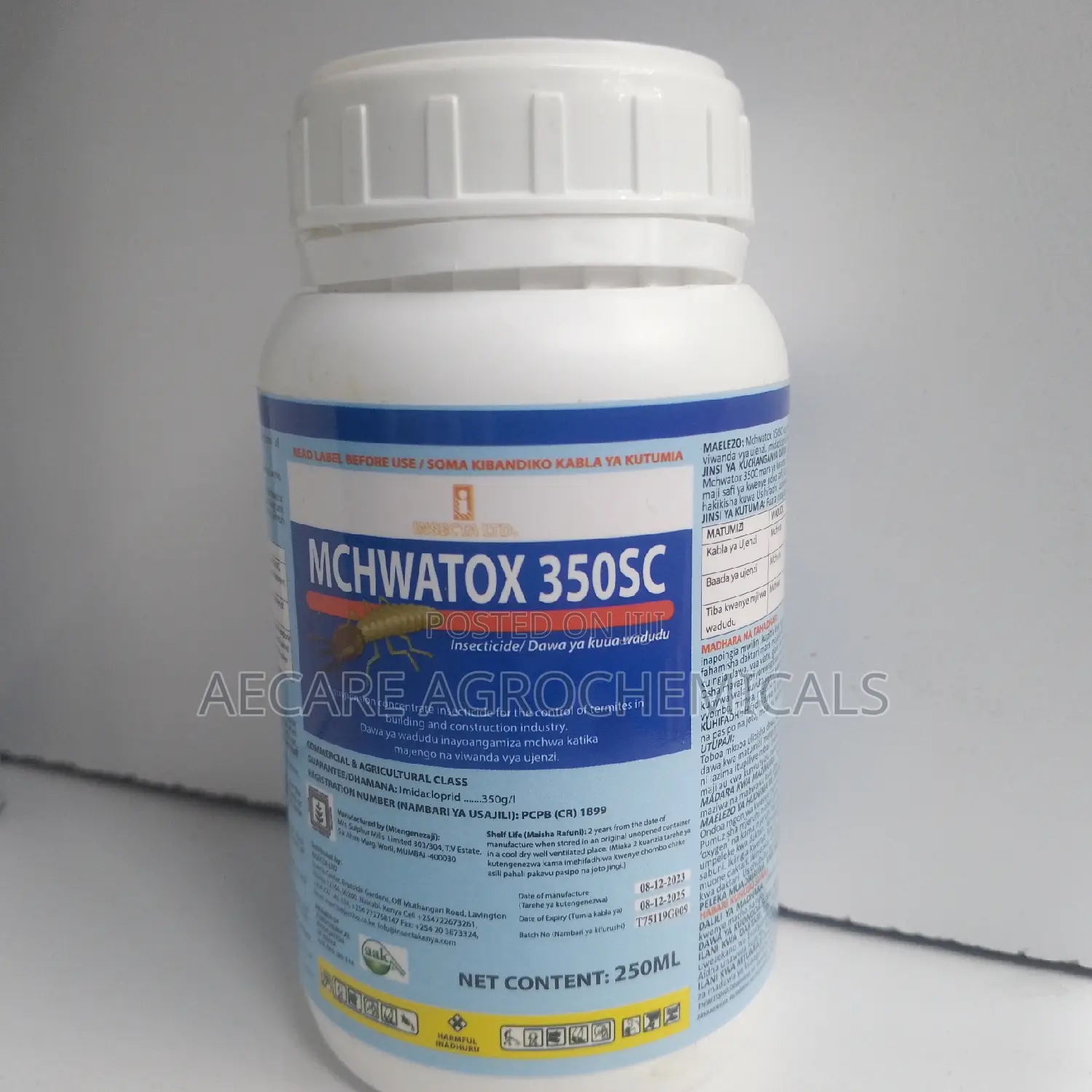 McHwatox 350cs TERMICIDE 250 Ml